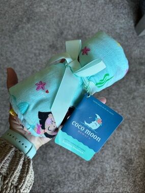 NWT Coco Moon Hawai’i “Under the Kai” Baby Swaddle